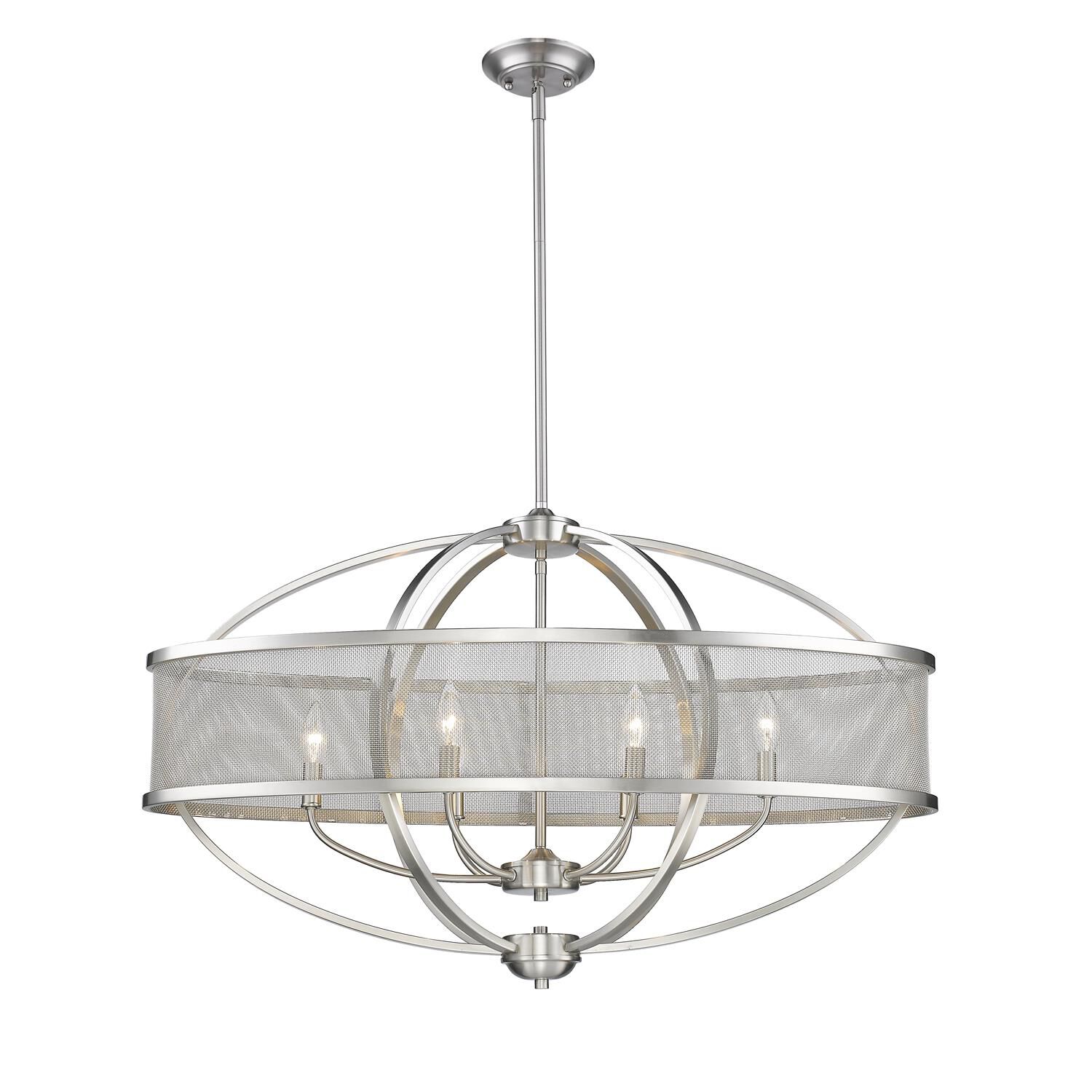 Shown in Pewter finish and Pewter shade